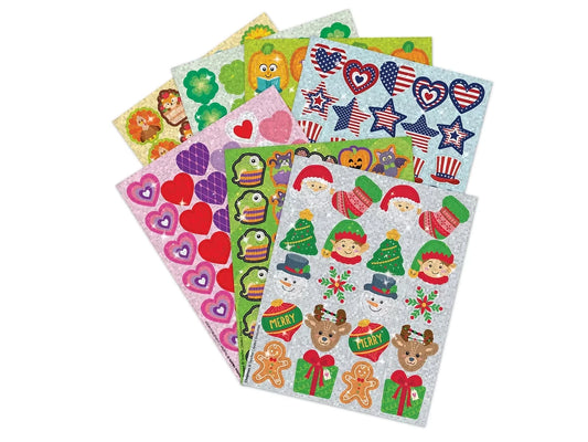Holiday Celebration Stickers - Variety Pack - US 3616