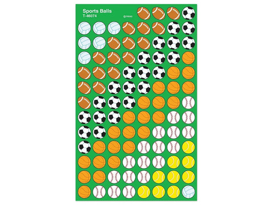 Sports Ball Mini Stickers - US 6156