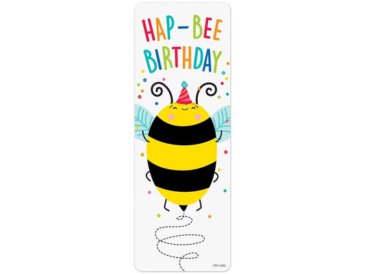 Hap-Bee Birthday Bookmarks - US 9595
