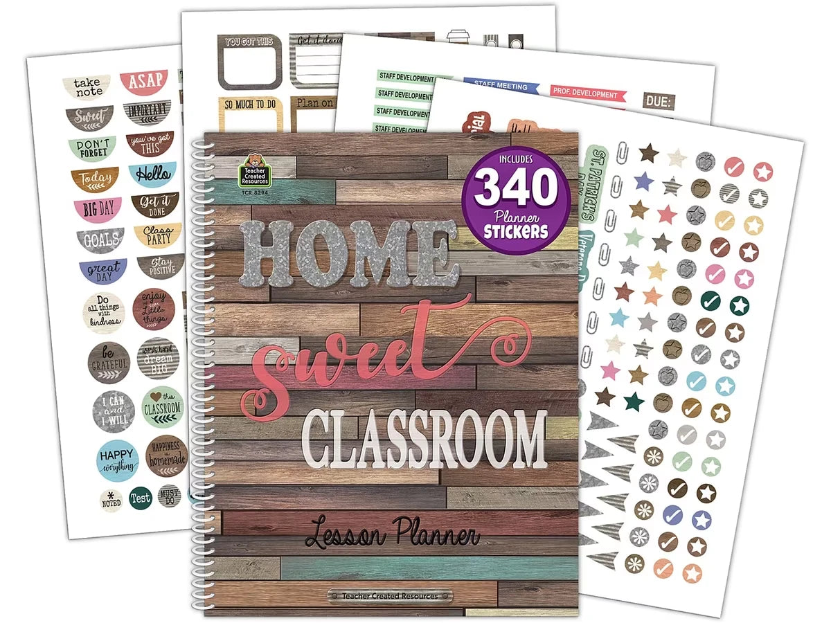 Home Sweet Classroom Lesson Plan Book - US 5506