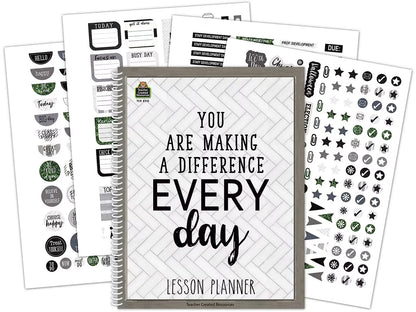 Modern Farmhouse Lesson Plan Book - US 7357