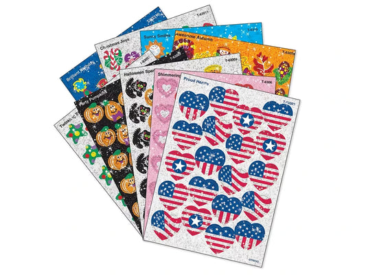 Holiday Celebration Stickers - Variety Pack - US 7521