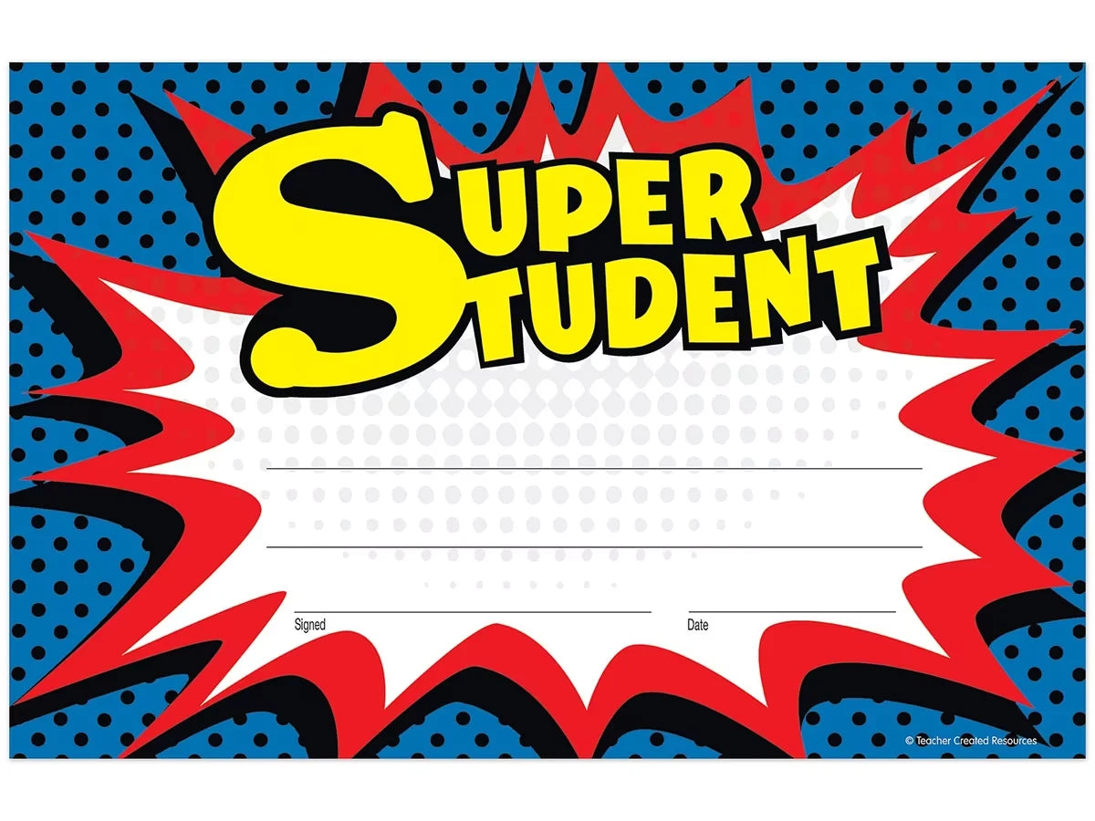 Superhero Super Student Awards - US 2794