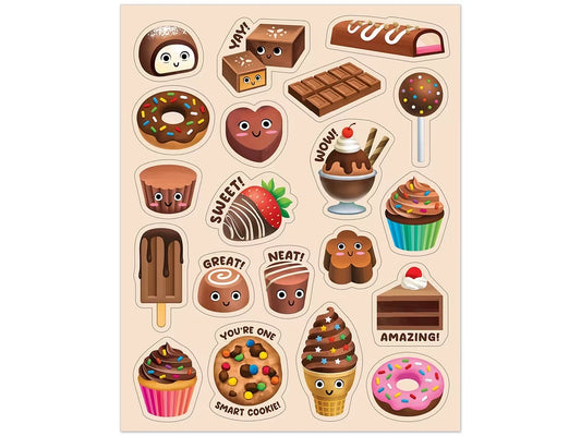 Chocolate-Scented Stickers - US 3198
