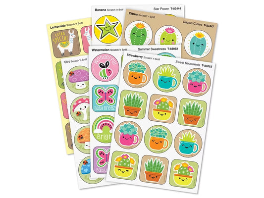 Nature Pals Scented Stickers - Variety Pack - US 2211