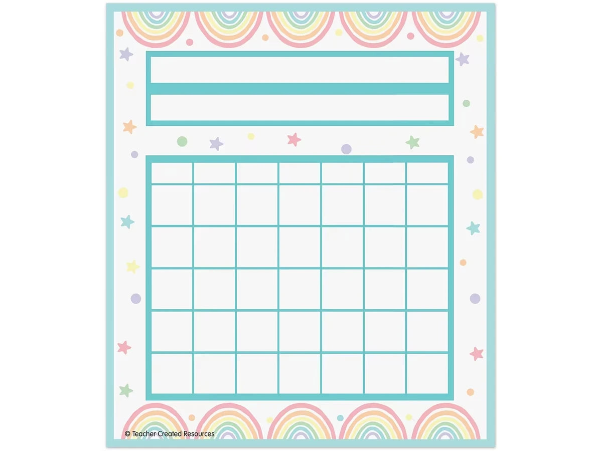 Pastel Pop Mini Incentive Charts - US 8255