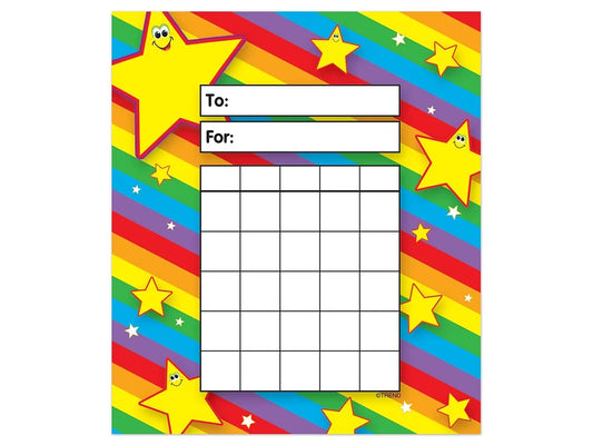 Rainbow & Star Mini Incentive Charts - US 5480
