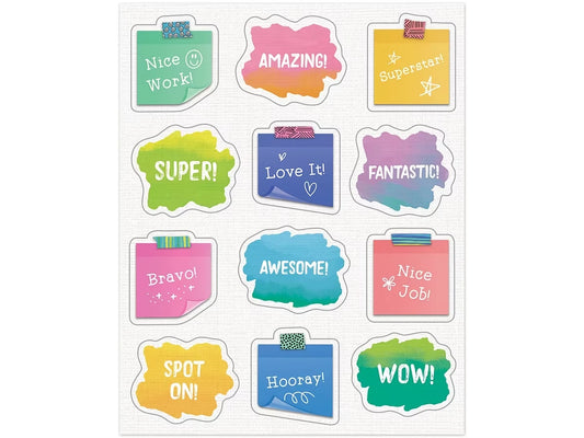 Creatively Inspired Doodle Notes Motivational Stickers - US 2391
