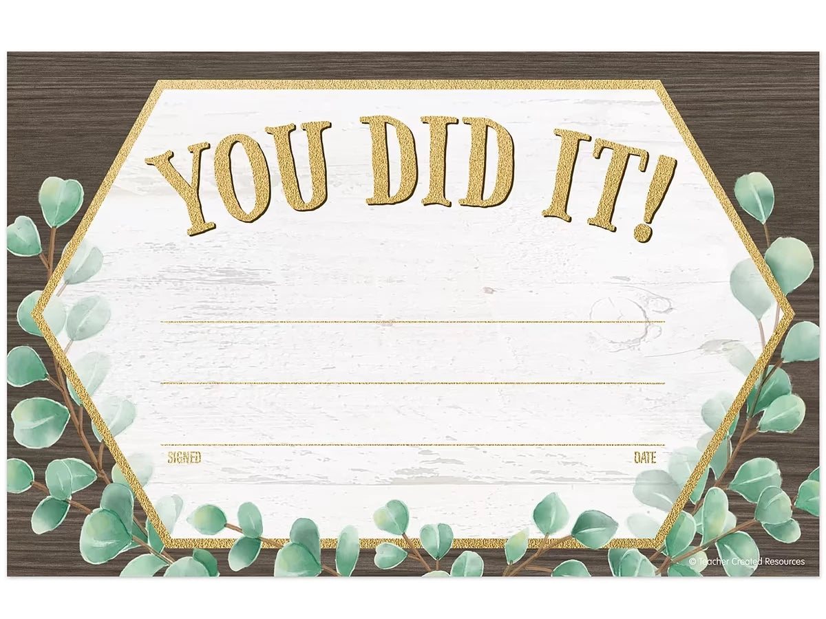 Eucalyptus You Did It! Awards - US 7762
