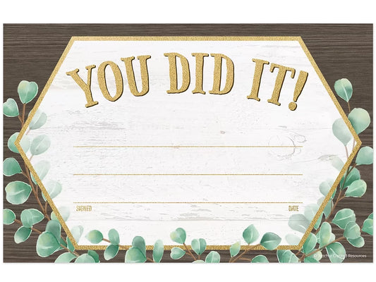 Eucalyptus You Did It! Awards - US 7762
