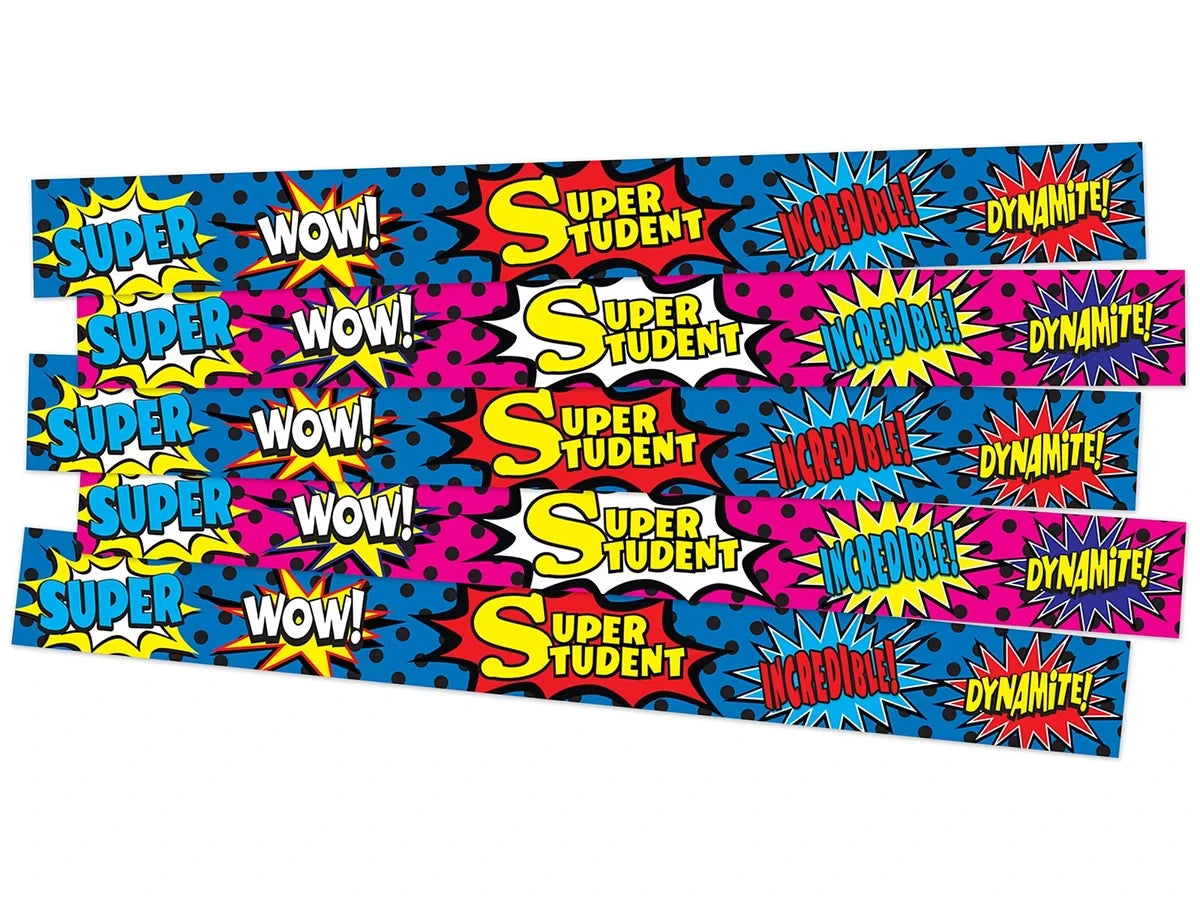 Superhero Slap Bracelets - US 9554