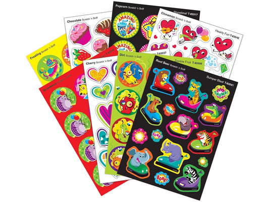 Kid Zone Scented Stickers - Variety Pack - US 6743