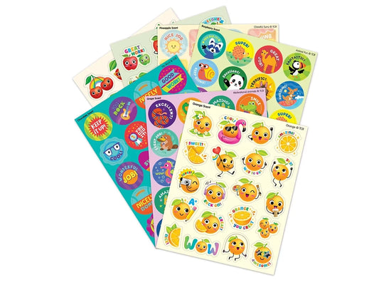 Motivational Scented Stickers - Variety Pack - US 1747