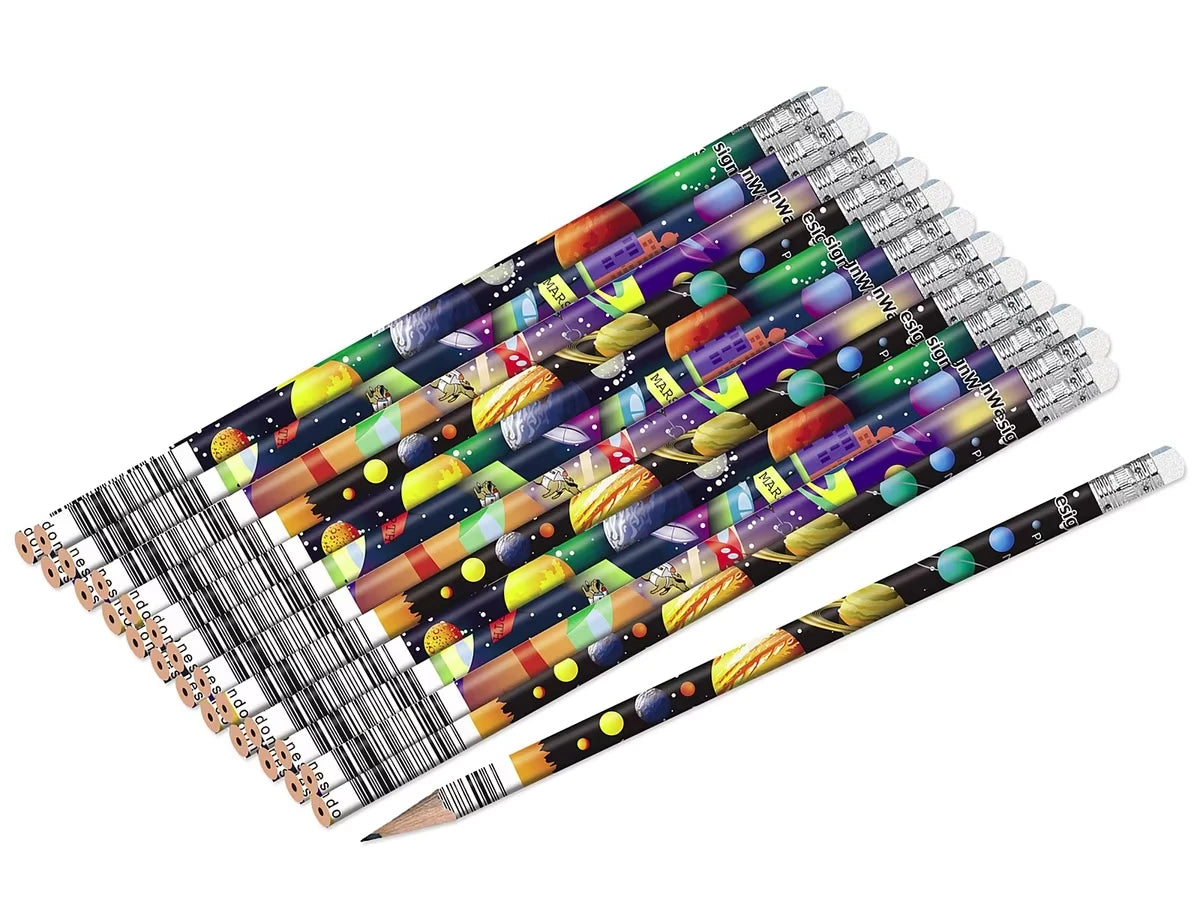 Space Adventure Pencils - Set of 24 - US 8394