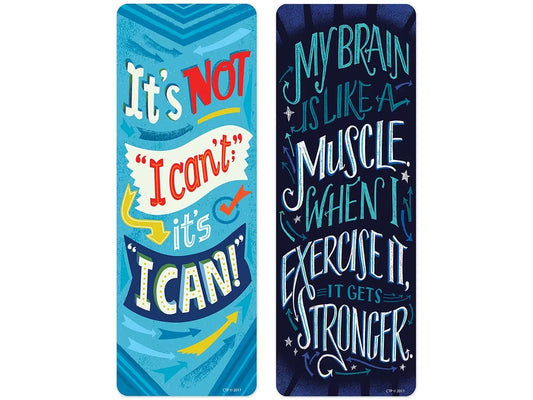 Growth Mindset Bookmarks - US 1158