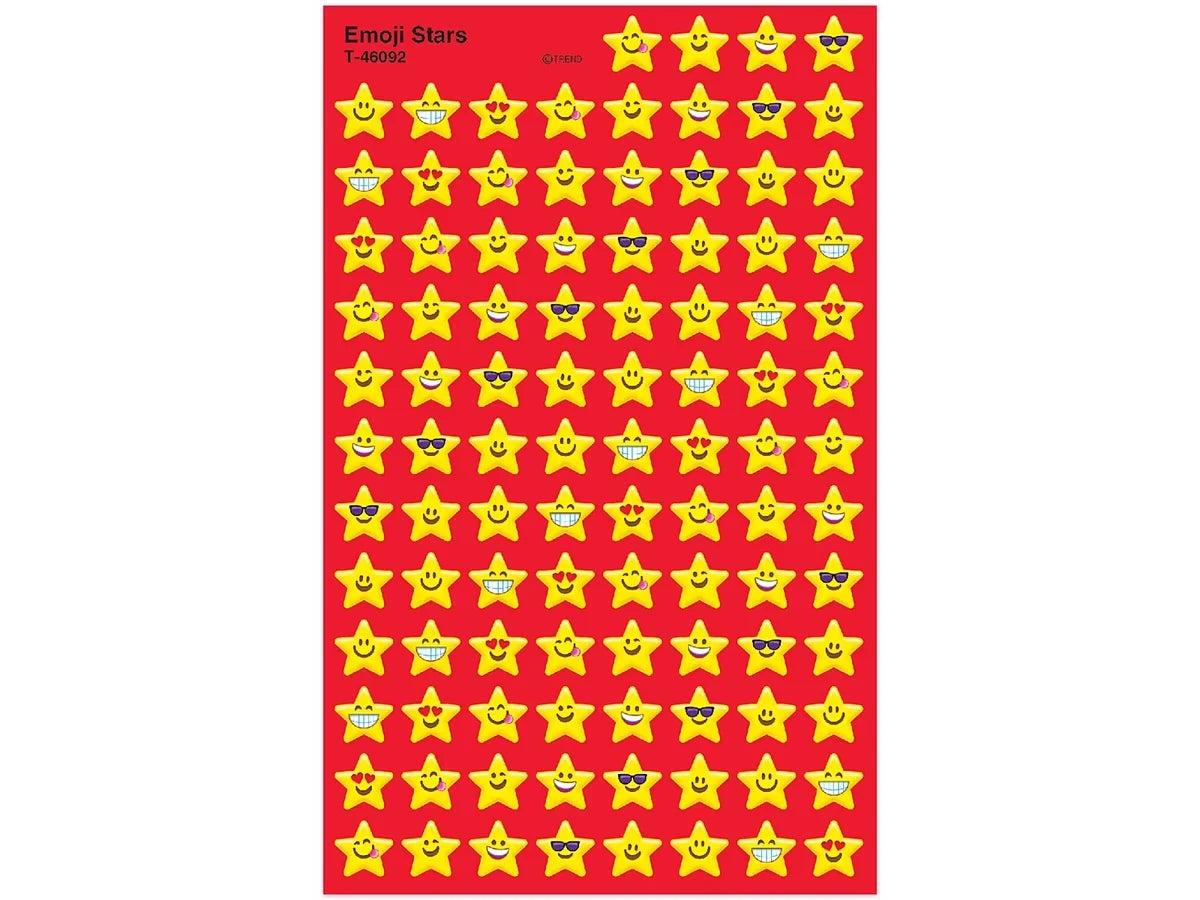 Emoji Star Mini Stickers - US 1118