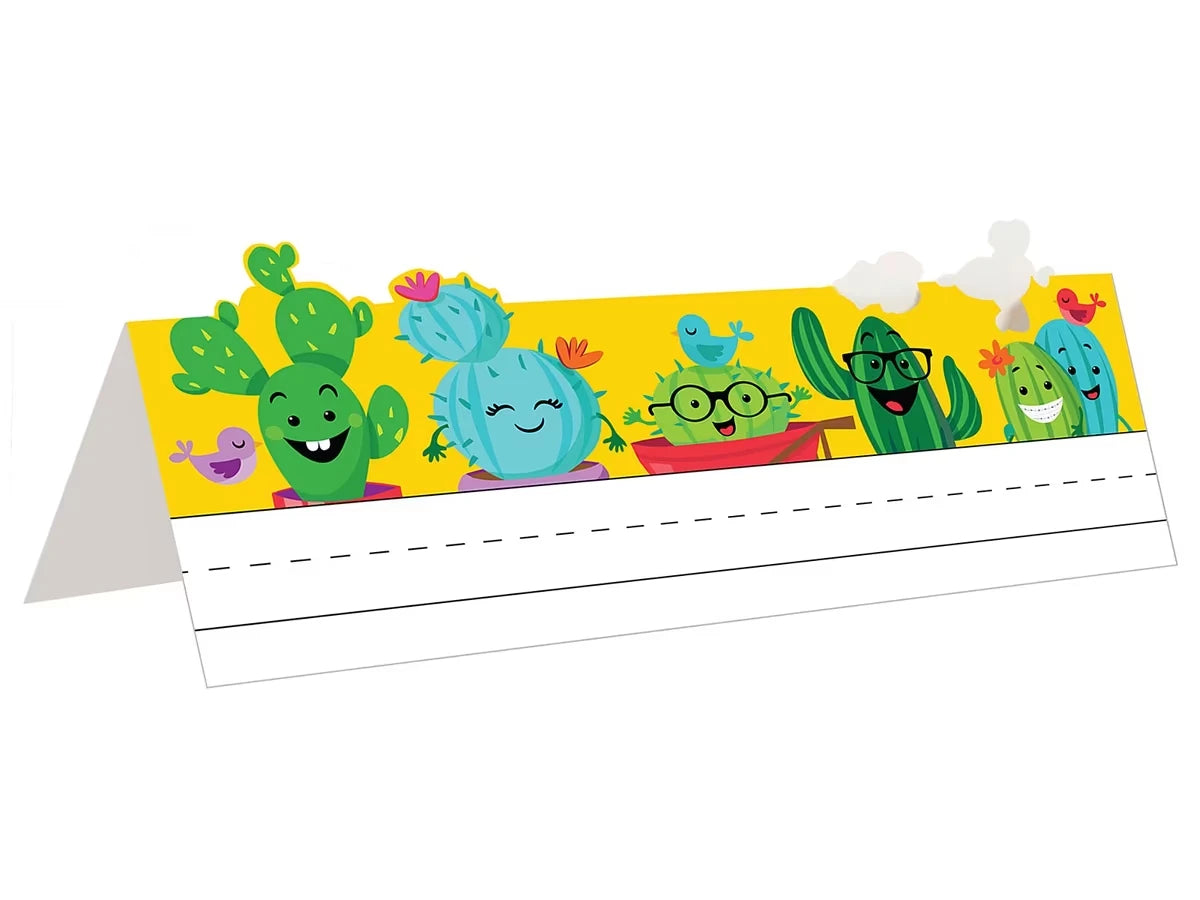 Sharp Bunch Tented Nameplates - US 3596