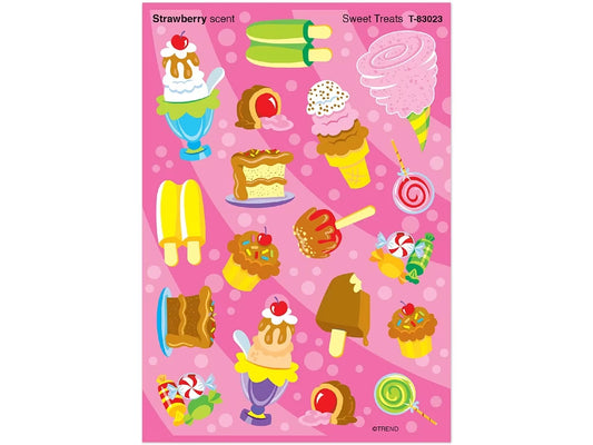 Sweet Treat Strawberry-Scented Stickers - US 5866