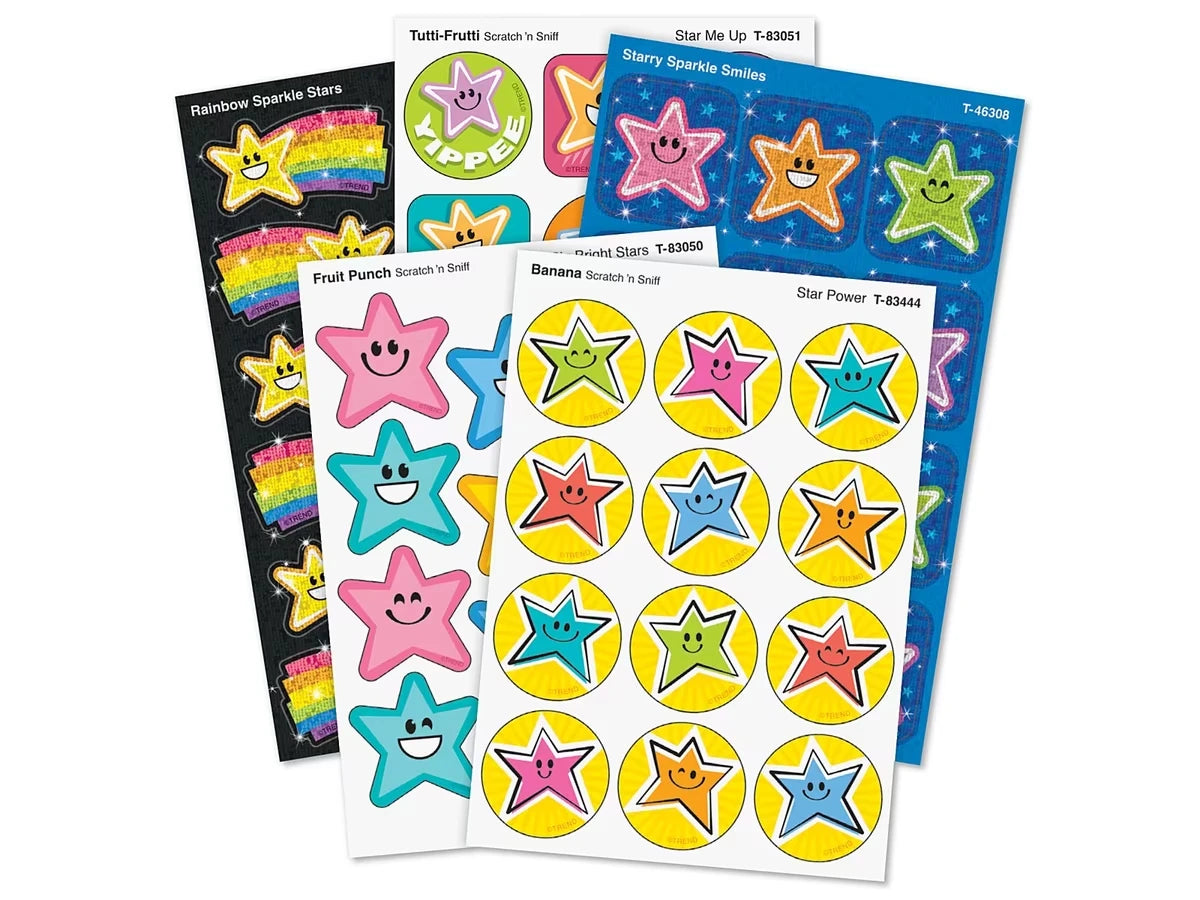 All Stars Scented Stickers - Variety Pack - US 1739