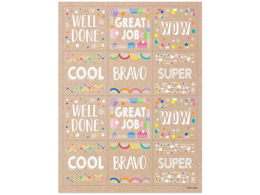 Krafty Pop! Motivational Stickers - US 9772