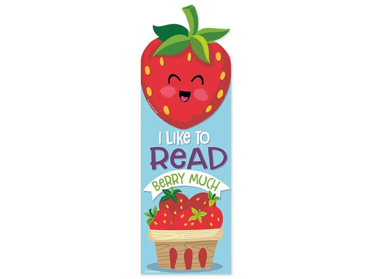 Strawberry-Scented Bookmarks - US 7955