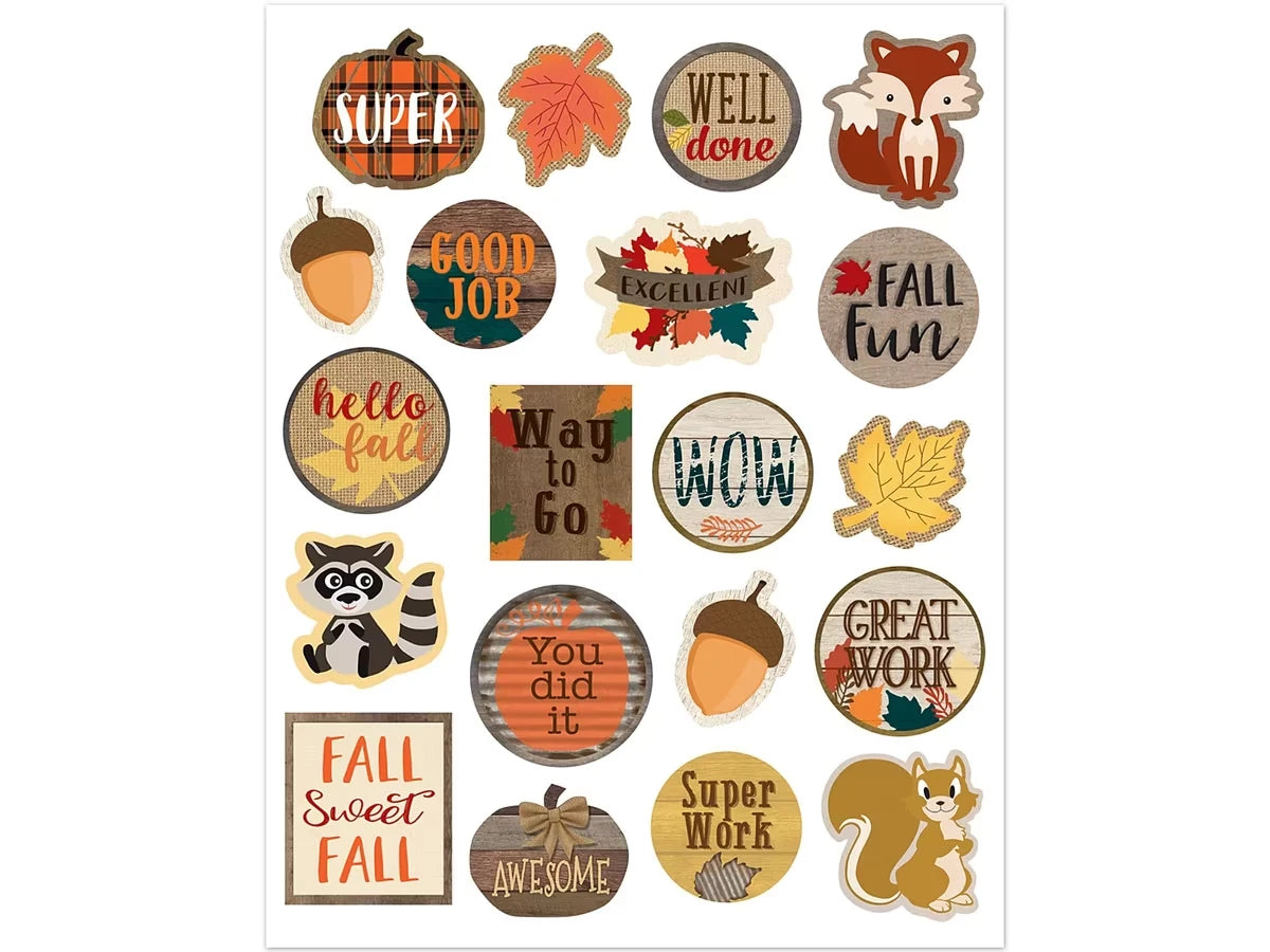 Home Sweet Classroom Fall Motivational Stickers - US 5010