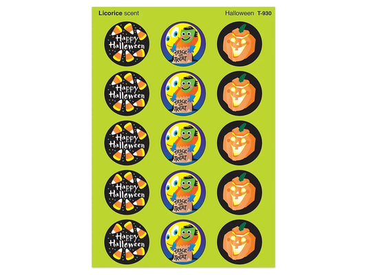 Halloween Licorice-Scented Stickers - US 9478