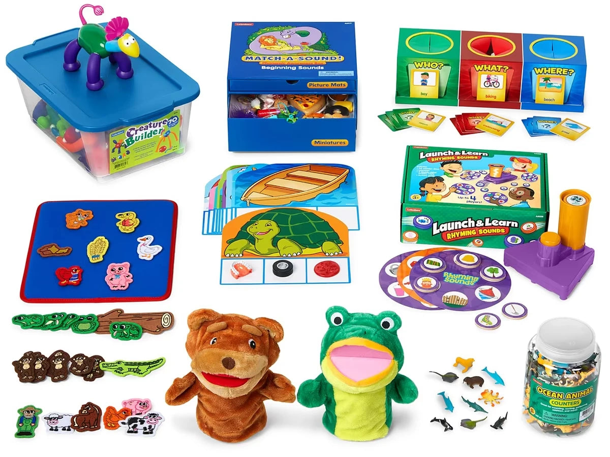Play to Learn! Oral Language & Phonological Awareness Activities Bundle - US 9485