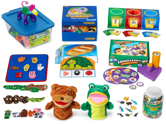 Play to Learn! Oral Language & Phonological Awareness Activities Bundle - US 9485