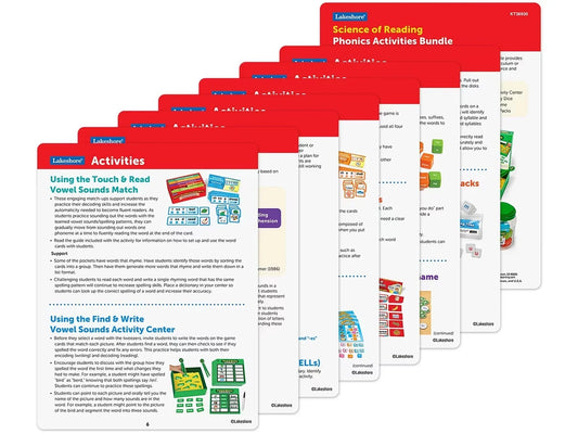 Science of Reading Phonics Activities Bundle - Gr. 2-3 - US 8930