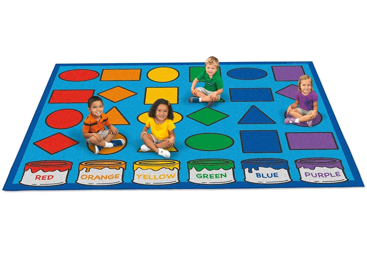Learning Shapes & Colors Activity Carpets - US 4825
