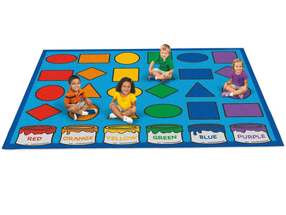 Learning Shapes & Colors Activity Carpets - US 4825