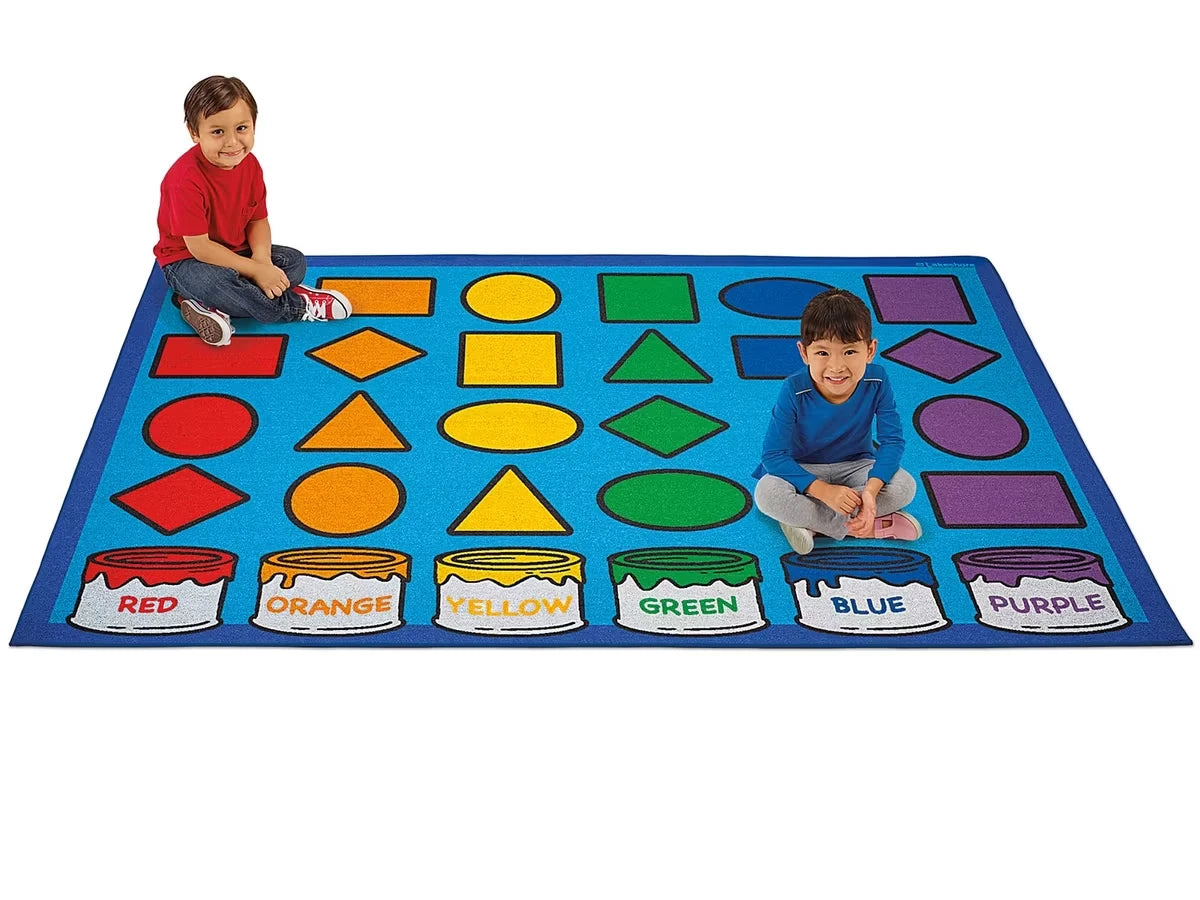 Learning Shapes & Colors Activity Carpets - US 4825