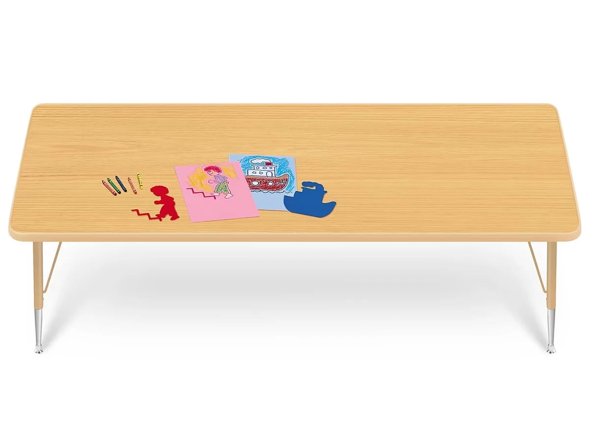 Natural Adjustable Rectangular Tables - US 2879