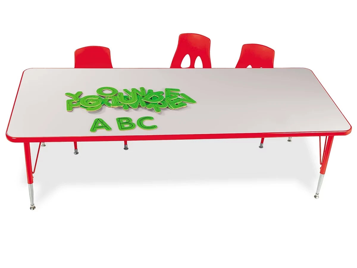Rainbow Adjustable Rectangular Tables - US 2644