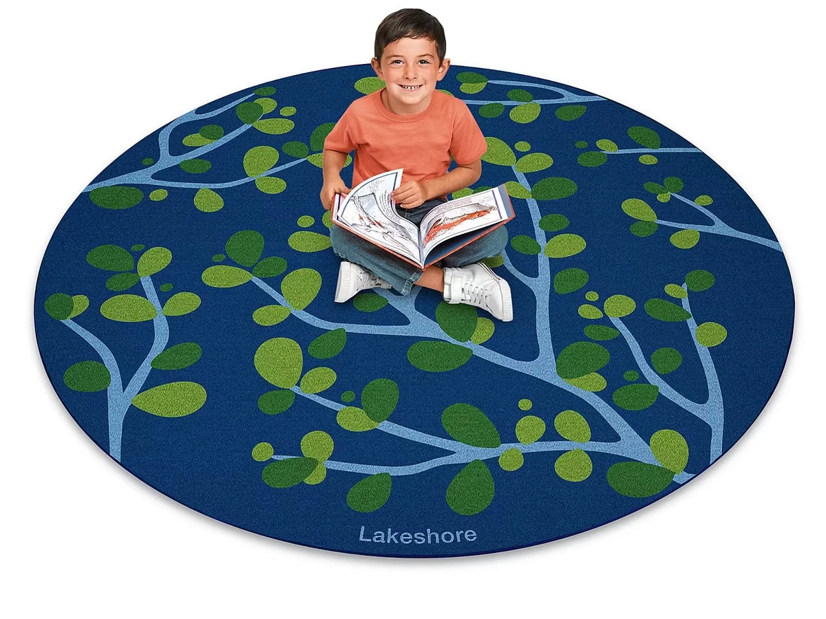 Just Like Home® Branches Round Carpet - US 3512