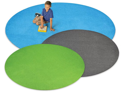 Flex-Space Comfy Round Classroom Carpets - US 3323