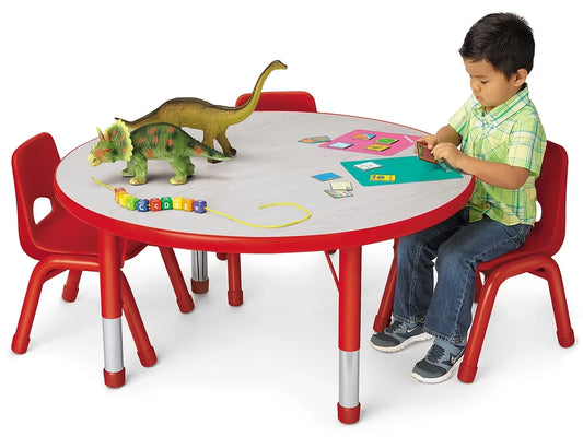 Kids Colors™ Adjustable Round Tables - US 6857