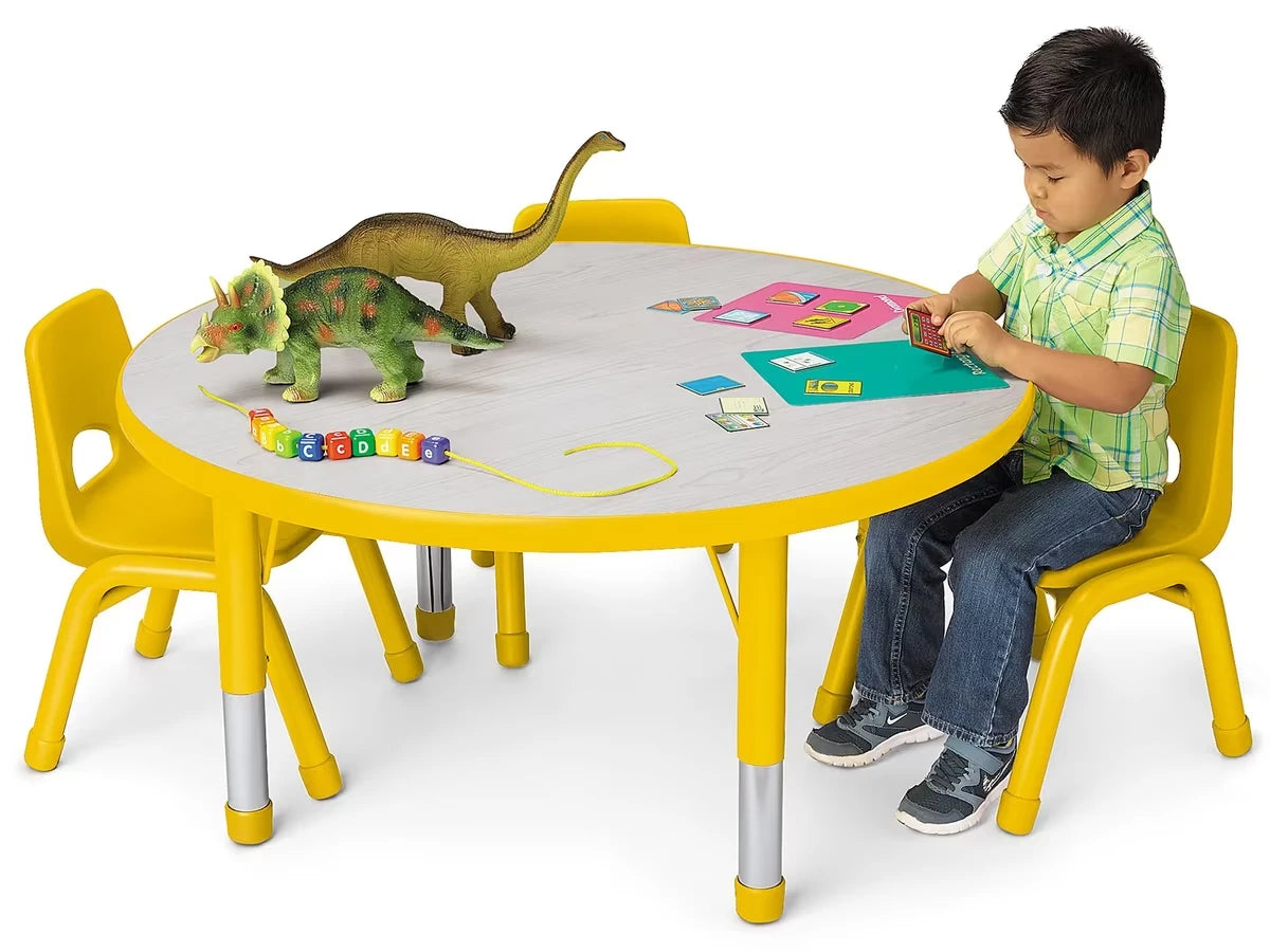 Kids Colors™ Adjustable Round Tables - US 6857
