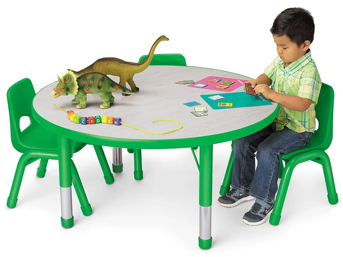 Kids Colors™ Adjustable Round Tables - US 6857