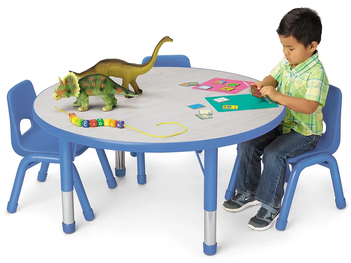 Kids Colors™ Adjustable Round Tables - US 6857
