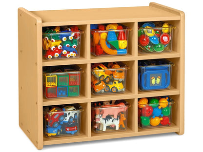 Heavy-Duty Toddler Cubby Storage Unit - US 3059
