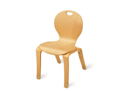 Classic Birch Classroom Stacking Chairs - US 5052