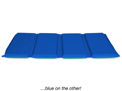 Heat-Sealed Hygienic Folding Rest Mat - US 9159