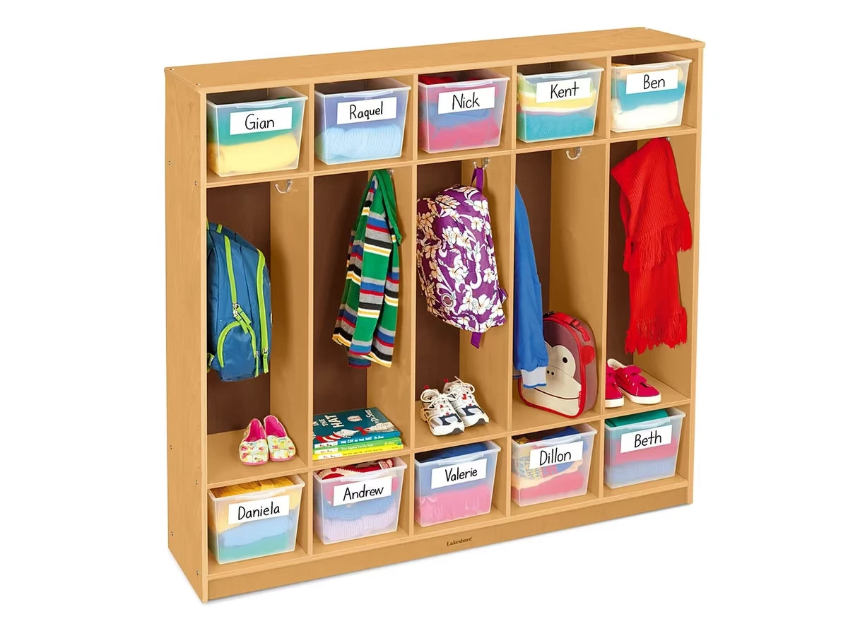 Classic Birch Coat Lockers for 10 - US 6499