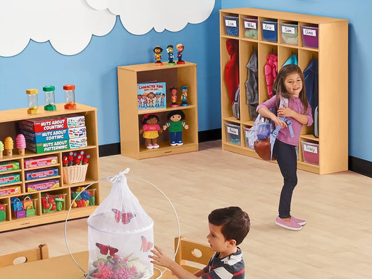 Classic Birch Coat Lockers for 10 - US 6499