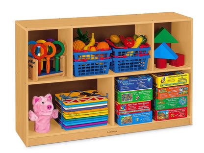 Classic Birch Preschool Storage Unit - US 6661