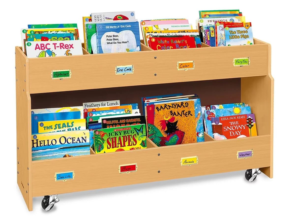 Classic Birch Mobile Book Organizer - US 7809