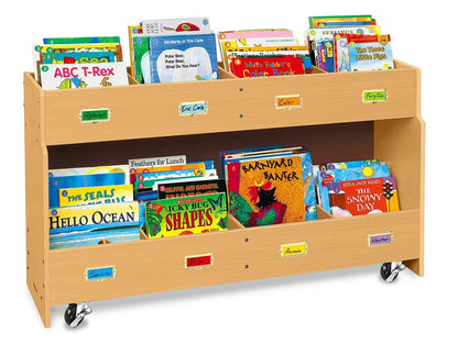 Classic Birch Mobile Book Organizer - US 7809