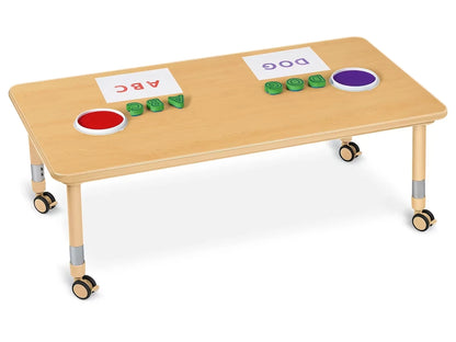 Flex-Space Jr.® Mobile Rectangular Tables - US 5554